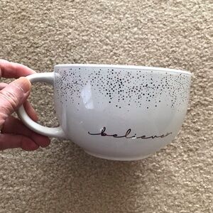 Believe White Mug